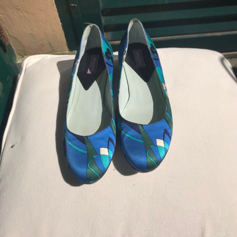Authentic Emilio Pucci Ballerina flats